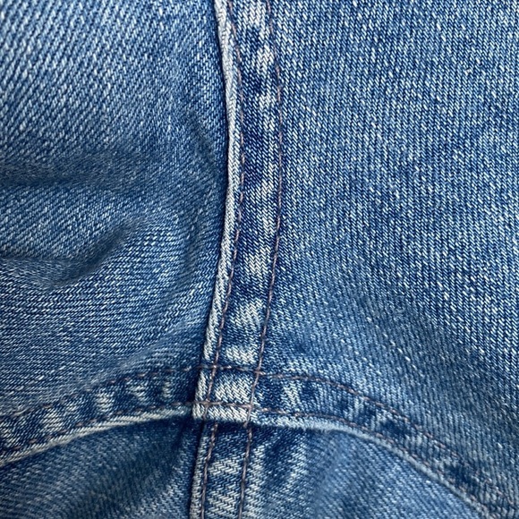 Asos Denim Women's Light Wash High-Rise Distressed Skinny Leg Jeans size 31 - Picture 4 of 9